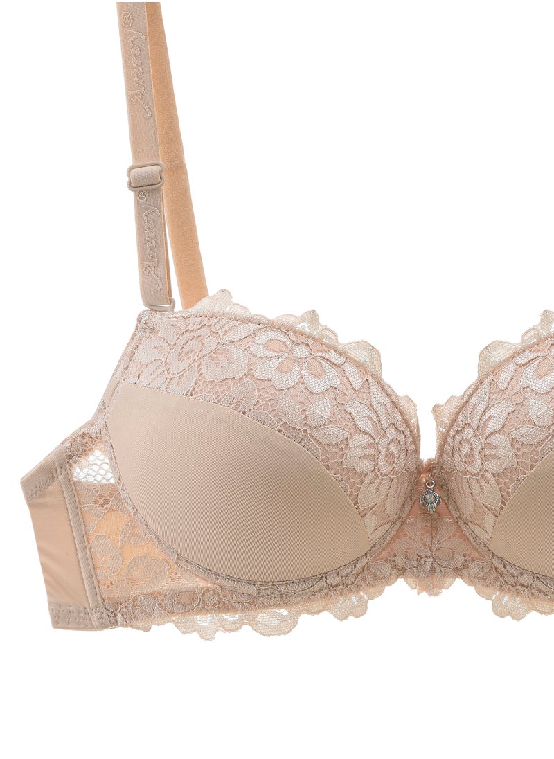 Lacy Dreams LACY DREAMS PUSH UP BRA WITH LACE AND WIRE  - Image 3