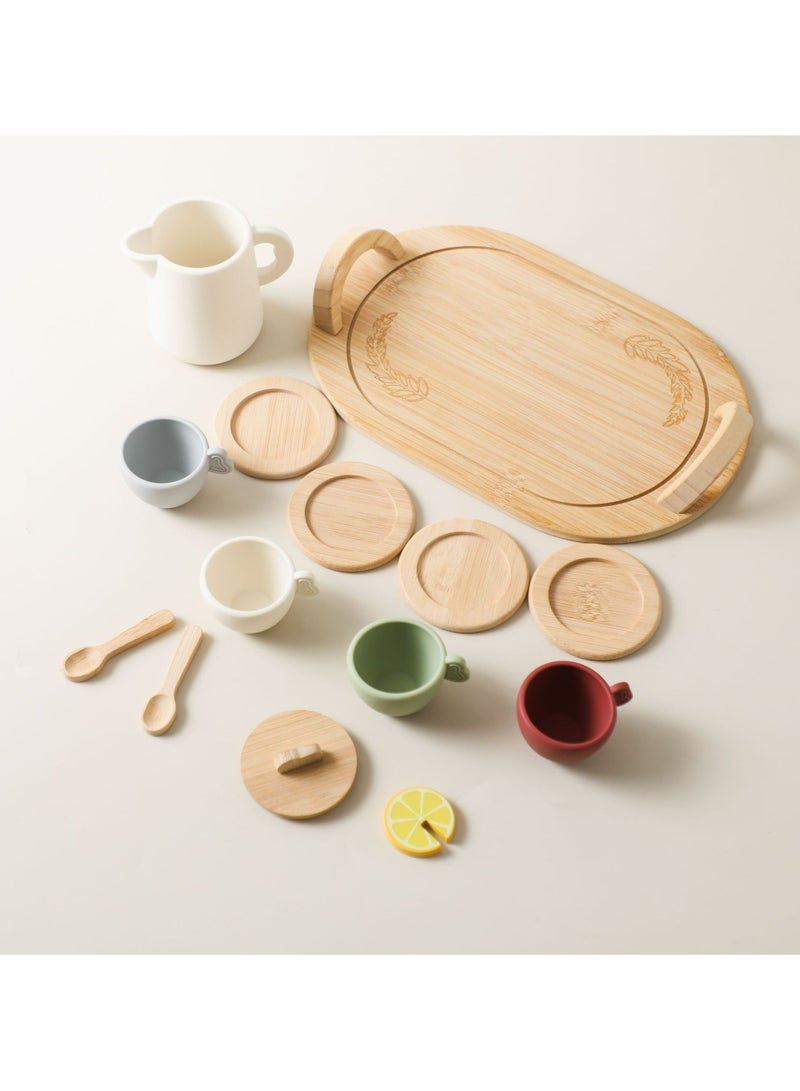 Silicone teapot play house toy set - Image 3
