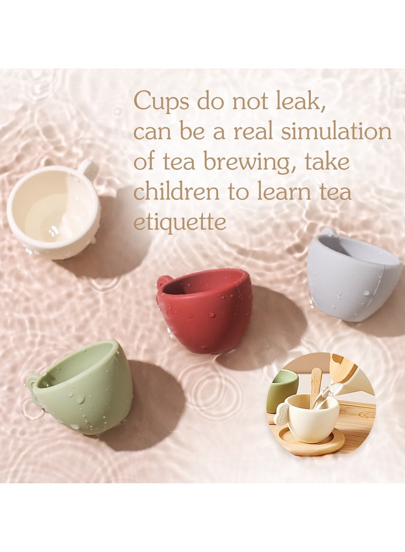 Silicone teapot play house toy set - Image 5