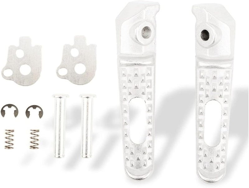 QASULER Motorcycle Rear Footrest Pegs for CBR Models - Image 1