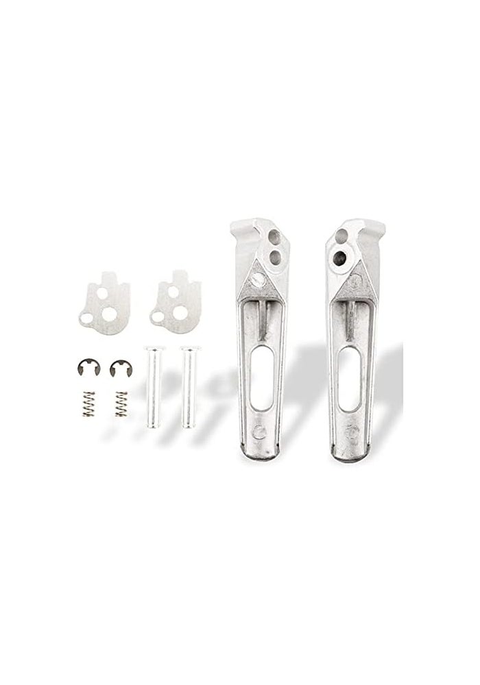 QASULER Motorcycle Rear Footrest Pegs for CBR Models - Image 4