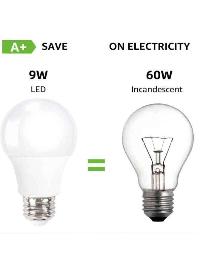 Pack of 20 LED Bulbs – Energy Efficient E27 Base Standard White Light Lamps for Home, Office, Shops & Commercial Use – Long Lasting, Flicker-Free, Eco-Friendly, Bright Illumination Lighting - Image 3