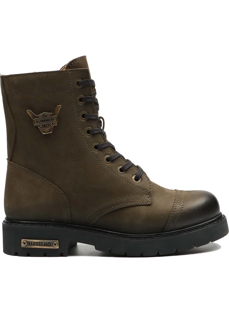 Hammer Jack Khaki Dock Step Women's Boots 102 18505-G