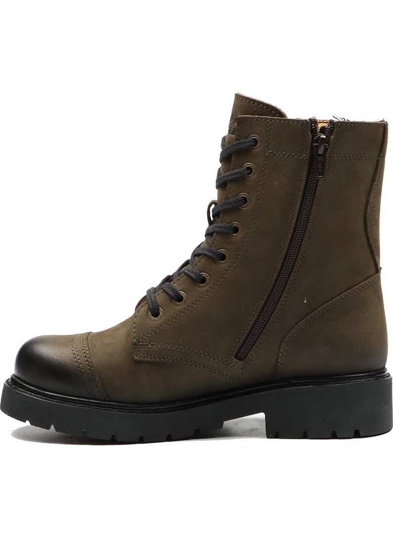 Hammer Jack Khaki Dock Step Women's Boots 102 18505-G  - Image 4