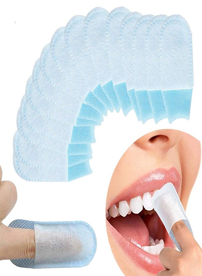 Engjajo 50Pcs Finger Cleaning Teeth Wipes Disposable Non-Woven Fabric Soft Gauze Infant Finger Clean Oral Toothbrushes Whitening - Image 1