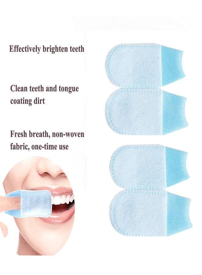 Engjajo 50Pcs Finger Cleaning Teeth Wipes Disposable Non-Woven Fabric Soft Gauze Infant Finger Clean Oral Toothbrushes Whitening - Image 4