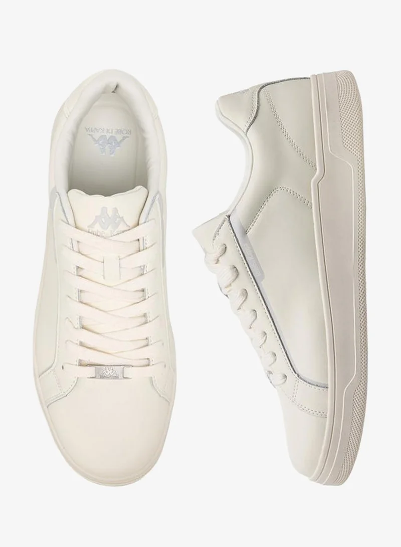 كابا Men Lace-Up Leather Ankle Sneakers