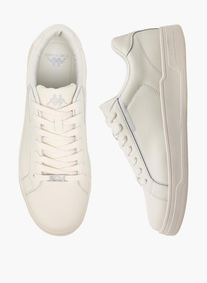 Kappa Men Lace-Up Leather Ankle Sneakers - Image 1