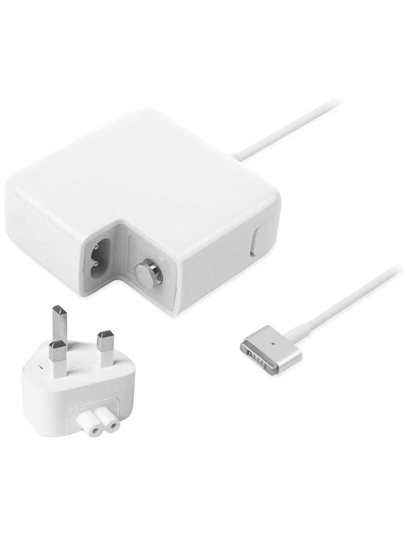 Generic - Replacement AC (85W) T-Tip Magnetic Connector Power Adapter For MacBook Pro & MacBook White - Image 1