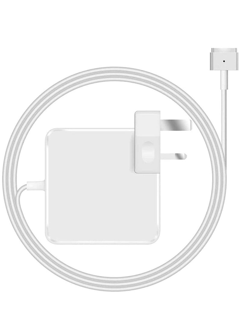 Generic - Replacement AC (85W) T-Tip Magnetic Connector Power Adapter For MacBook Pro & MacBook White - Image 1