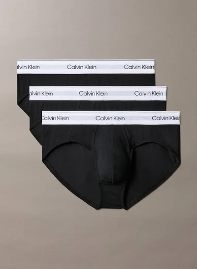 CALVIN KLEIN 3 Pack Briefs - Icon Cotton Stretch