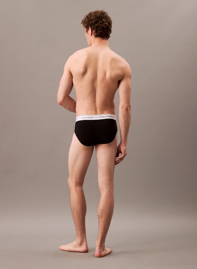CALVIN KLEIN 3 Pack Briefs - Icon Cotton Stretch  - Image 5