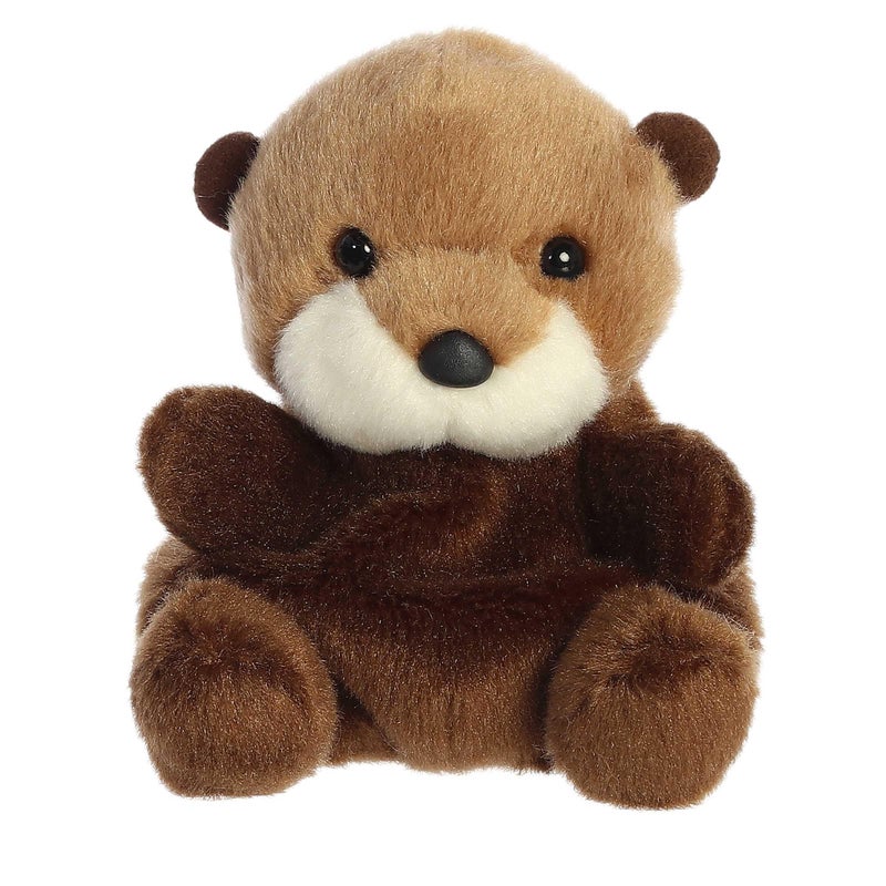 Aurora Adorable Palm Pals Selena Sea Otter Stuffed Animal Fun Collectible Plush for Kids and Adult Collectors Perfect for Decorating Rooms and Birthday Gifts Brown 55 Inches - Image 2