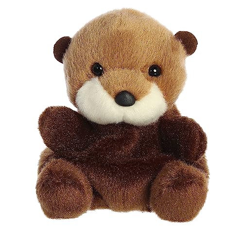 Aurora Adorable Palm Pals Selena Sea Otter Stuffed Animal Fun Collectible Plush for Kids and Adult Collectors Perfect for Decorating Rooms and Birthday Gifts Brown 55 Inches - Image 1