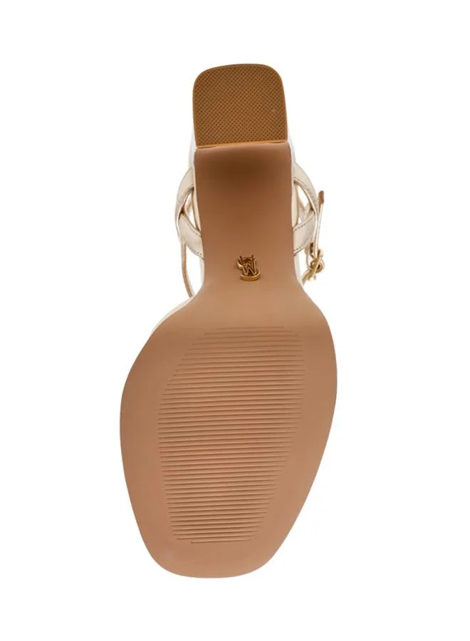 Steve Madden  Miliana Women's Gold Heeled Sandals for Women | Best Price UAE