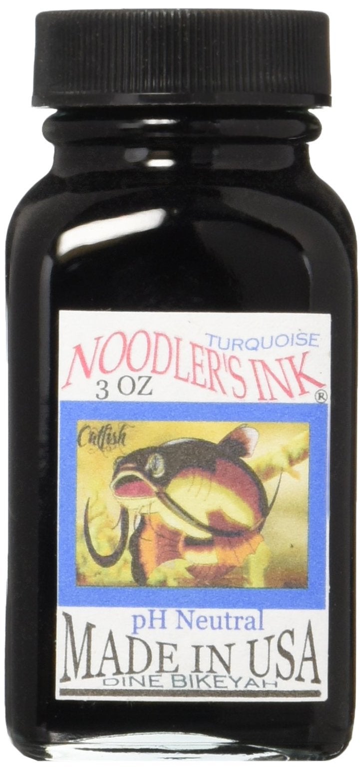 Noodler's Ink Refills Turquoise Bottled Ink - ND-19005 - Image 2