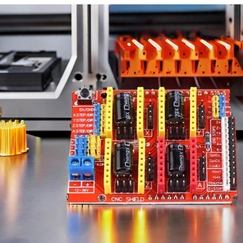 Hilitand لوحة التمديد V3، لوحة توسيع CNC مع 4 قطع من مبرد محرك الخطوة A4988 لآلة النقش وطابعة 3D DC 12V إلى 36V - Image 3
