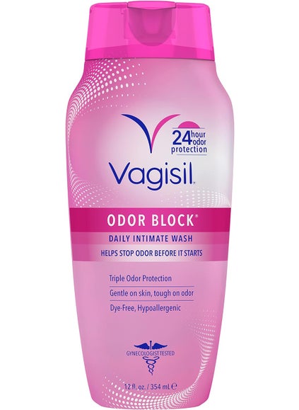Vagisil Vagisil Feminine Wash for Intimate Area Hygiene, Odor Block, Gynecologist Tested, Hypoallergenic, 12 oz, (Pack of 1) 
