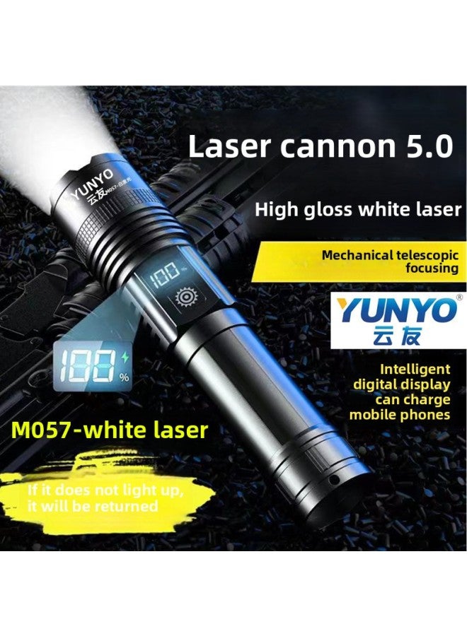 Strong Flashlight Yunyou K37/K56/K60/Y001/M027/M057/056 White Laser Outdoor Charging Lamp-Product Specifications:Yunyou K60-P90 Strong Flashlight  - Image 5