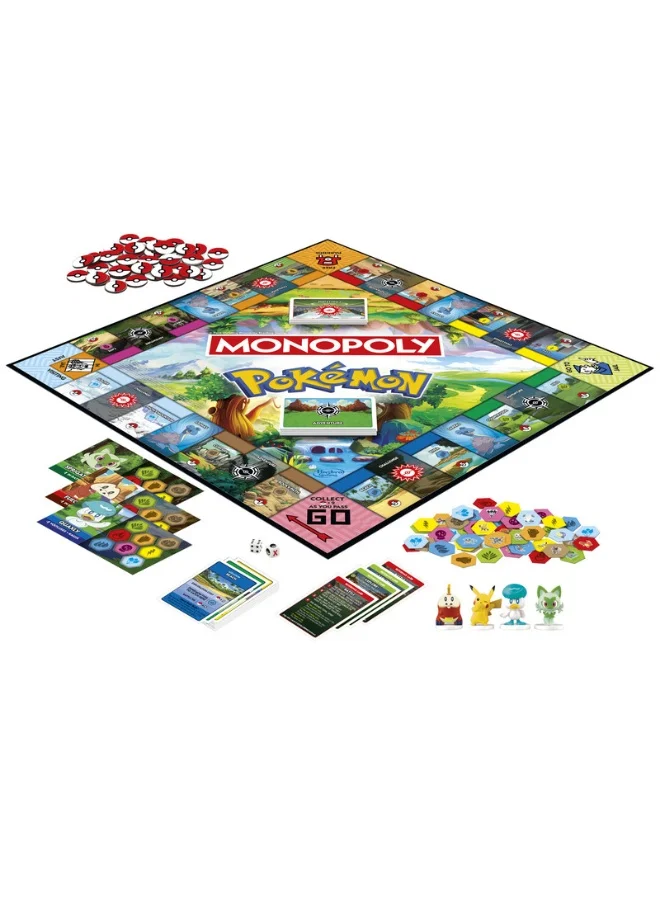 Monopoly Monopoly Pokémon Edition Board Game