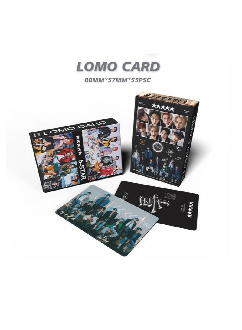 Generic Stray Kids New Album 5-STAR Gift Box With Lomo Cards, Acrylic Stand, Hand Account Tape, Keychain, Lanyard, Stickers, Photo Card - Image 5