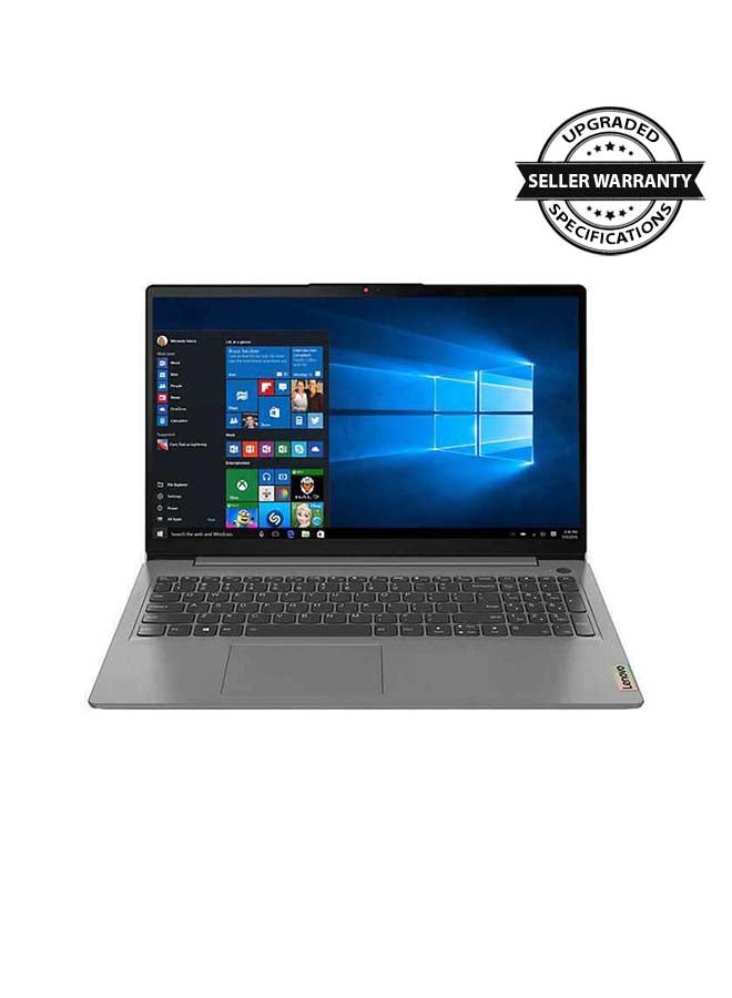 (نسخة محدثة) حاسوب محمول IdeaPad 3 15ITL6 مع شاشة Full HD 15.6 بوصة، معالج Core i5 1135G7 الجيل 11/12GB RAM/512GB SSD/رسومات Iris Xe/Windows 10/نسخة دولية/إنجليزي/عربي رمادي