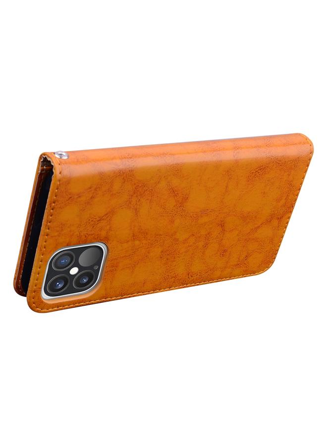 Zaboon Case For iPhone 12 / 12 Pro Business Style Oil Wax Texture Horizontal Flip Leather Case with Holder & Card Slots & Wallet - Image 4