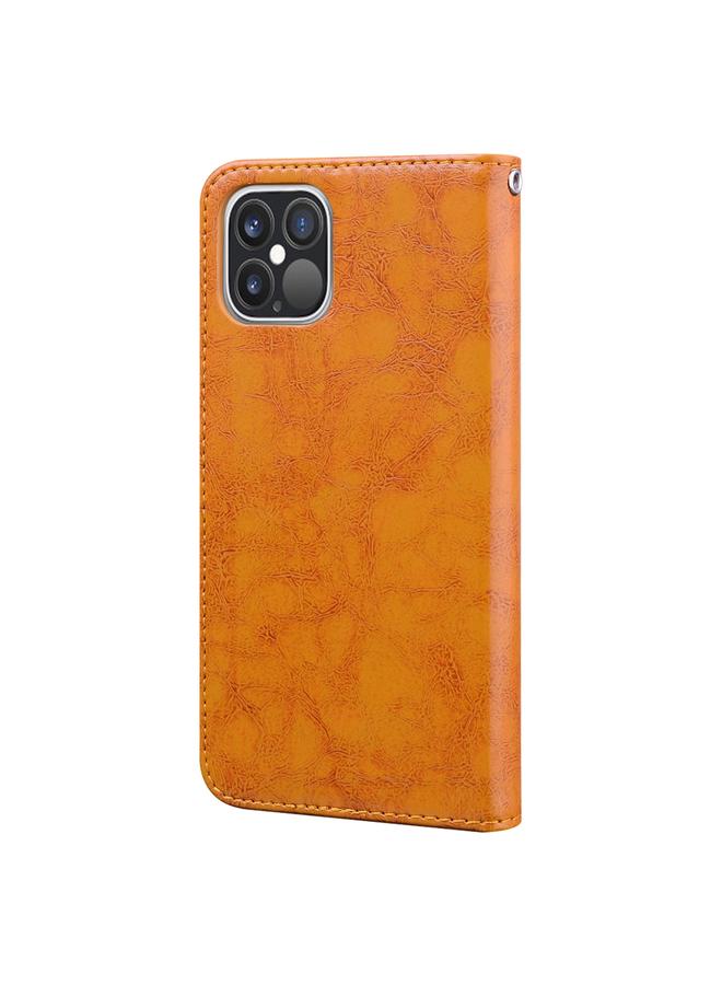 Zaboon Case For iPhone 12 / 12 Pro Business Style Oil Wax Texture Horizontal Flip Leather Case with Holder & Card Slots & Wallet - Image 3