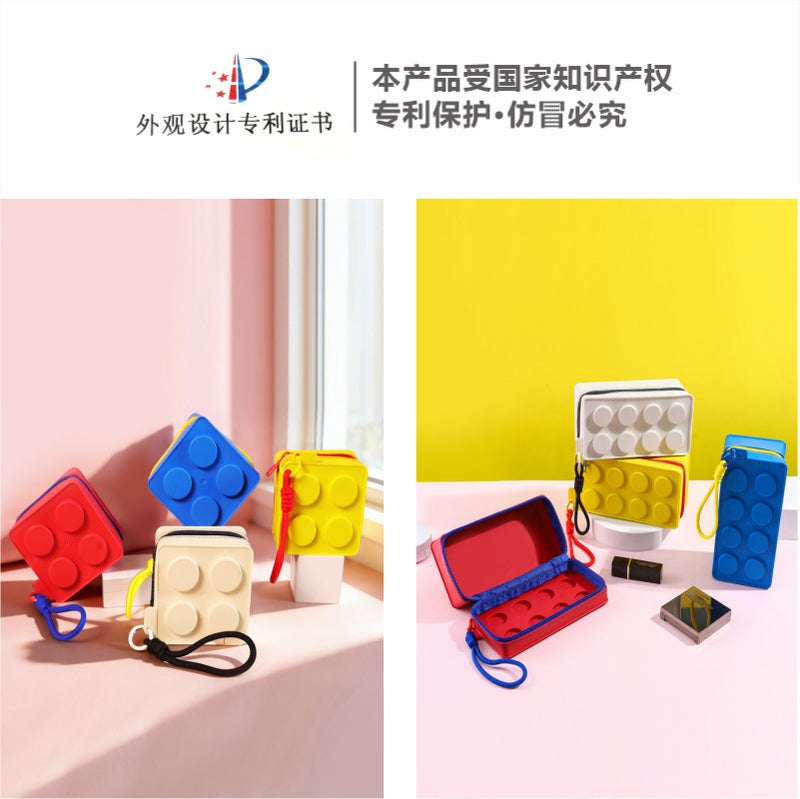 Luohasi Creative Storage Box, Portable Desk Organizer for Stationery and Cosmetics - Image 2