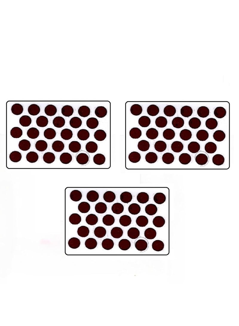 مملكة الإكسسوارات مجموعة ملصقات بيندي فاخرة من أكسسواريز كينغدوم | ملصقات بيندي قابلة لإعادة الاستخدام، لطيفة على البشرة للنساء والفتيات | ملصقات بيندي لجميع المناسبات | عبوة من 3 ملصقات - Image 1