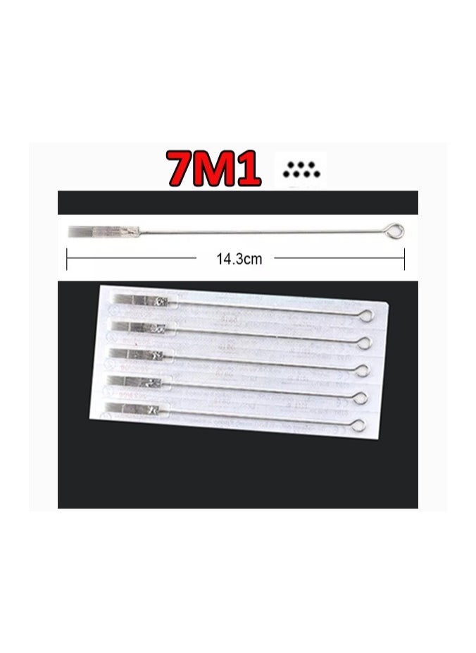Generic 5-Pieces/Set Disposable Fork Row Fogging Needles Use for Tattoo ,Size 7M1  - Image 3