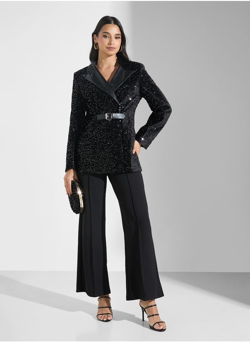 ELLA Shimmer Blazer  - Image 4