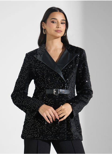 Shimmer Blazer
