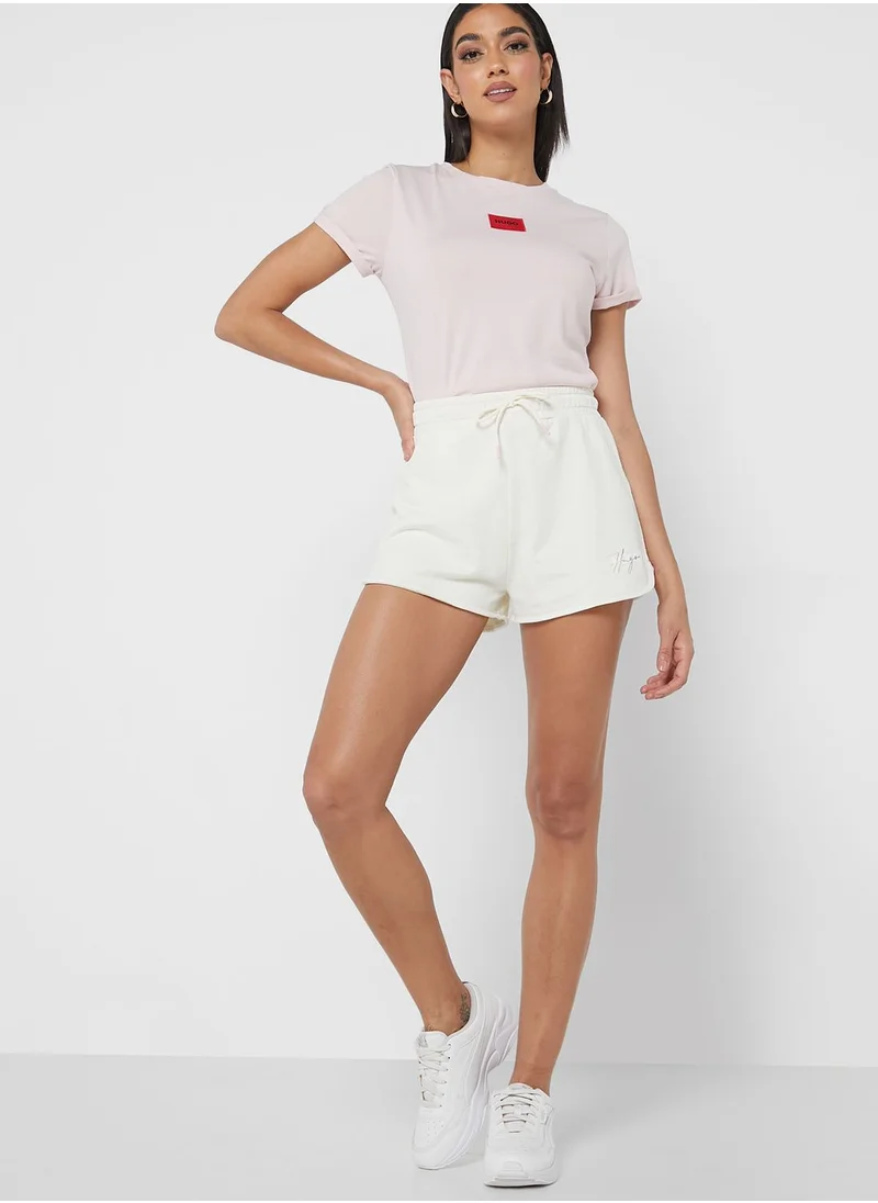 HUGO High Waist Shorts