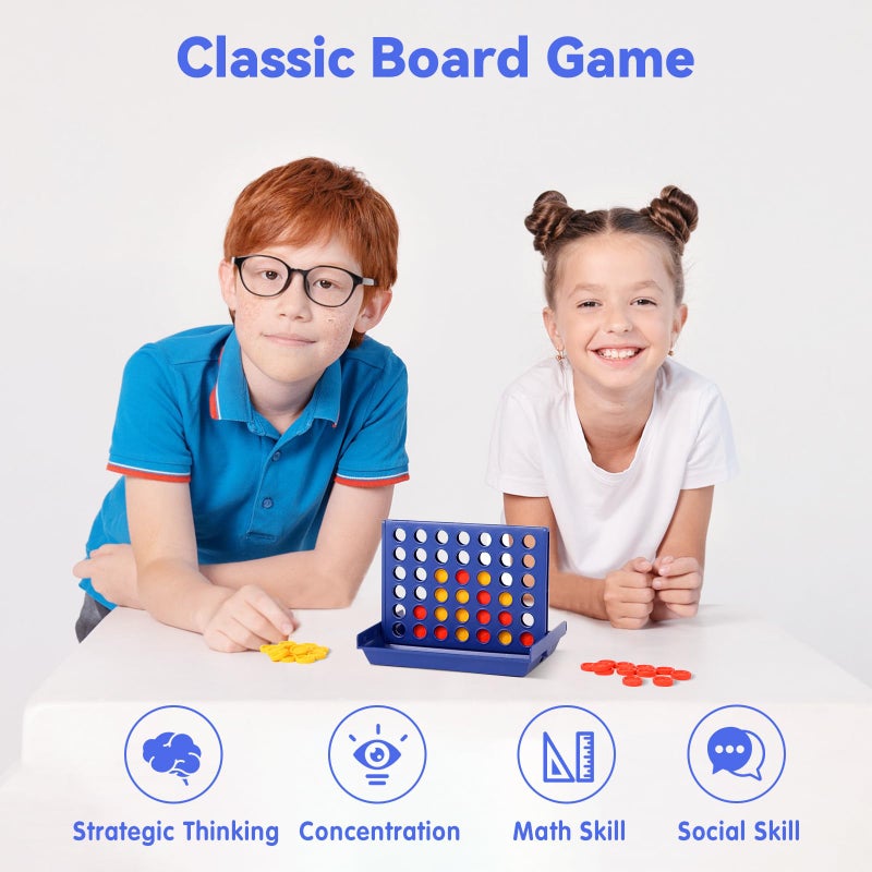 Pup Go 8-Pack Mini Pocket Sized 4 in a Row Board Game for Kids Ages 3+, Perfect Party Bag Fillers for Kid Classroom Prizes Rewards Unisex Kids Party Favour Toy School Fete Kids Prizes - Image 5