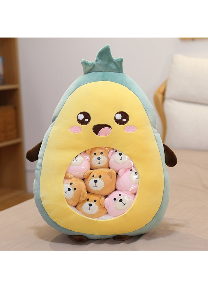 Creative round toys cute cartoon dolls a big bag of creative plush toys  - Image 2