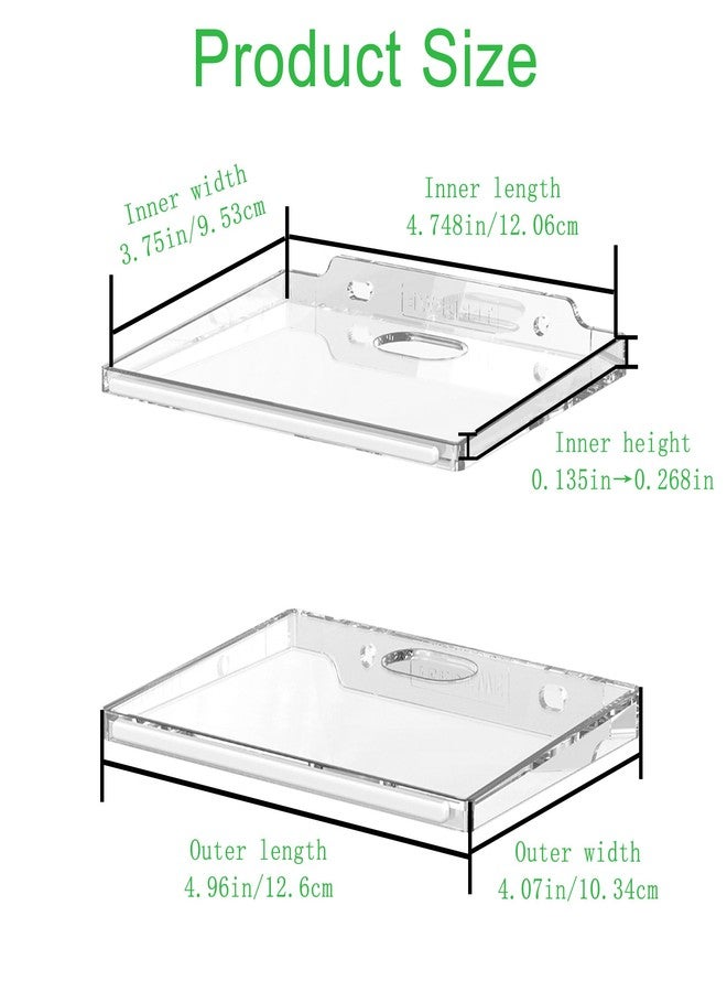 TERDEWE (12 Pack) Clear Floating Wall Shelf, Wall Floating Shelves for Funko Pop, Action Figures,Security Cameras, Baby Monitors, Speakers or Any Small Accessories. - Image 3