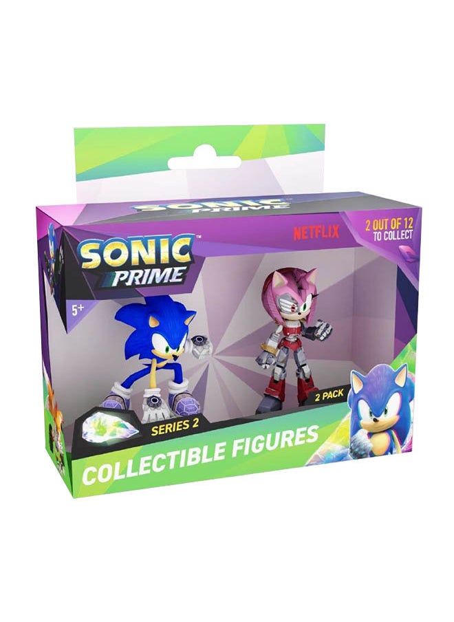 SONIC Figure 2.5-Inches, 2-in-1 Pack with Window Box, Assorted 1 Piece (Style & Color May Vary) | Collectible Figure | Action Figure | Perfect Gift for Kids and Collectors  - Image 2