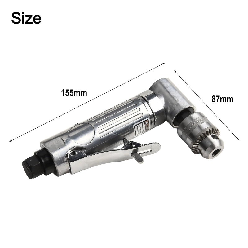 Right Angle Grinding Machine Pneumatic Tool 90 Degree Elbow 1 4 Inch High Speed Power Drill - Image 3