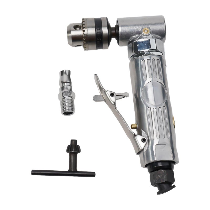 Right Angle Grinding Machine Pneumatic Tool 90 Degree Elbow 1 4 Inch High Speed Power Drill - Image 4