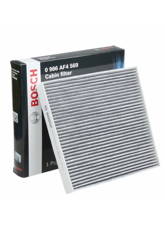 Bosch Activated Carbon Air Conditioning Filter, Car Air Conditioning Filter 0986af4569 /gac Yiyue 1.4t) - Image 1