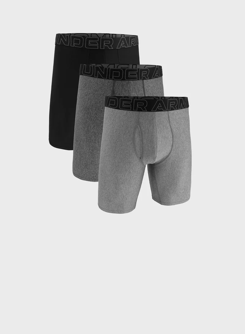 UNDER ARMOUR 3 Pack 9" Performance Tech Boxer