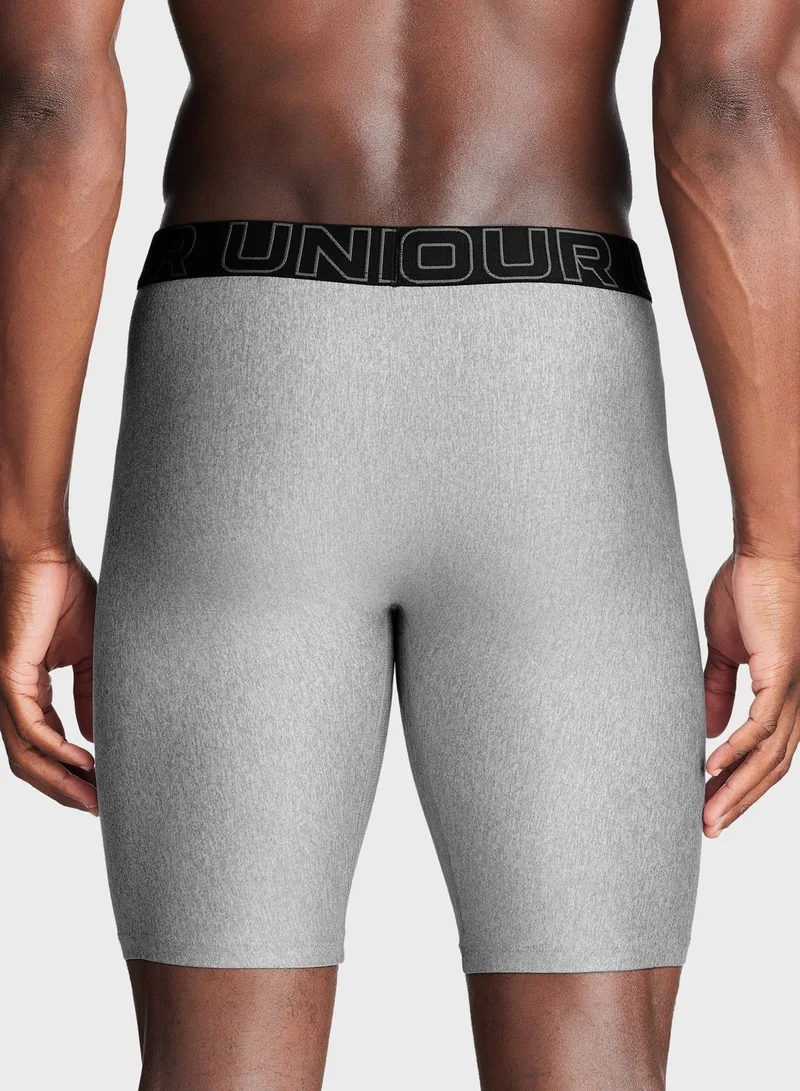 UNDER ARMOUR  3 Pack 9" Performance Tech Boxer for Men | Best Price UAE