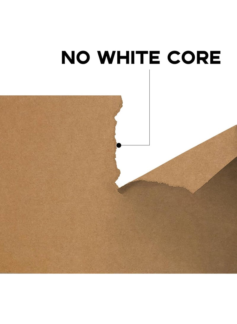 FAYET 25-Pack A3 Kraft Paper Cardstock , Double-Sided Blank Postcards & Note Sheets for Art, Crafts, Mailing and Printable Messages(42 × 29.7 cm) - Image 4