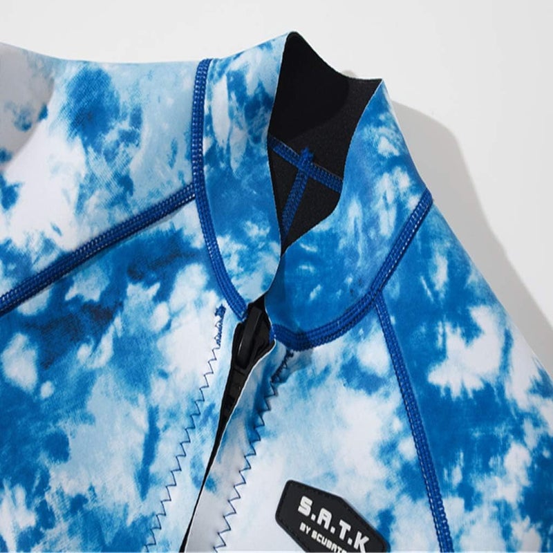 klarako Women's Ladies 2mm Wetsuits Jacket Long Sleeve Neoprene Wetsuit Top for Sea Kayaking Boadyboard Dinghy - Image 3