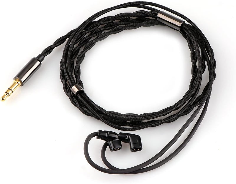 Linsoul Tripowin Zombur 4N High Purity OFC IEM Cable with Microphone, Cotton Yarn Outer Layer - Image 1