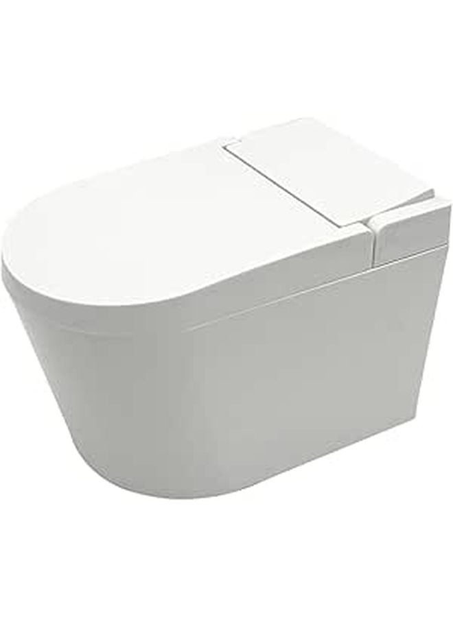 Windproof Wall Mounted Toilet Shaped Ashtray Adhesive Holder For Bathroom Office - Image 1