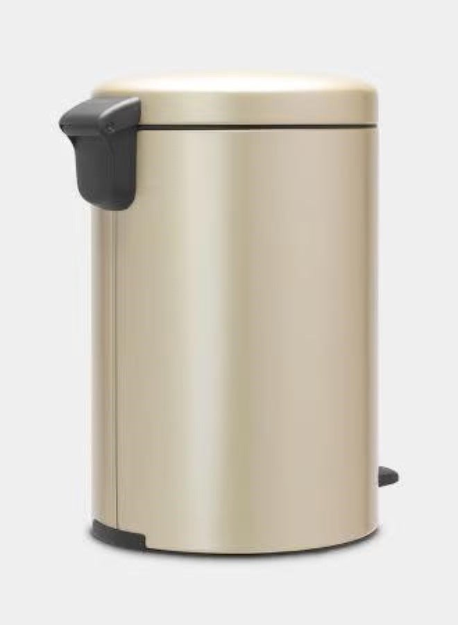 brabantia Newicon Pedal Bin 20 Liter Metallic Gold  - Image 3