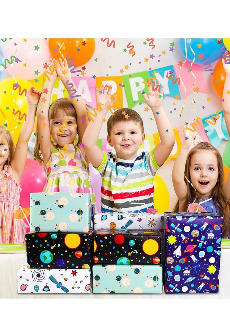 Eco-Friendly Birthday Gift Wrap Set for All Occasions, Perfect for Weddings, Showers, Graduations, and More - Image 2