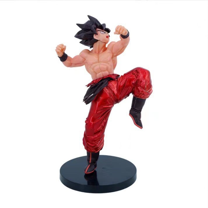 Dragon Ball Z Kaioken Goku Super Saiyan Action Figure PVC Model Statue - Image 4